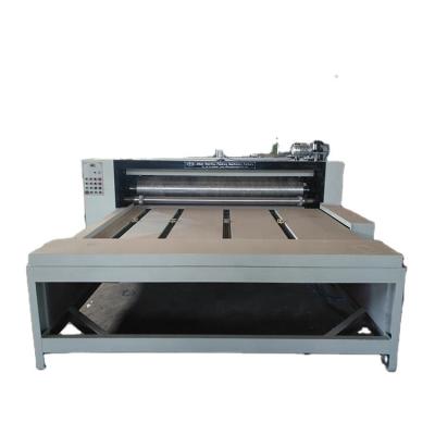 China Carton Printing and Corrugated Cardboard Box Printing and Die Cutting Machine with Slotting Customized Function for sale