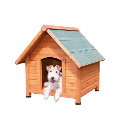 China Breathable High Quality Wood Small Animal Kennel Cage Waterproof Roof Dogs Indoor Dog Kennels Large Outdoor House for sale