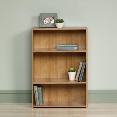 China Extendable 3 Tier Solid Wood Bookshelf, Book Storage Case,Standing Type Wooden Shelf for sale