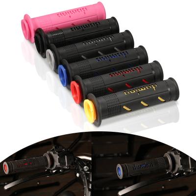 China 22MM Universal Rubber Bike Bar End Domino Non Slip Rubber Grips 7/8