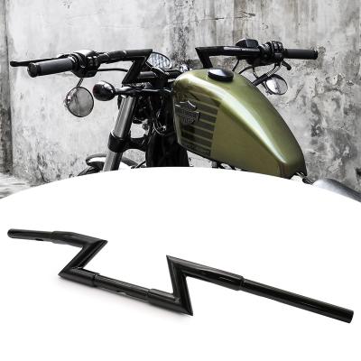 China Motorcycle Control Steering 25mm Retro Motorbike Grip Bar Motorcycle Drag Z Handlebars For Harley for sale