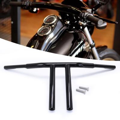 China Iron 25mm Motorcycle Handle Bar Motorcycle T-Hind Bar For Harley Touring Sportster XL883 XL1200 Softail Dyna for sale