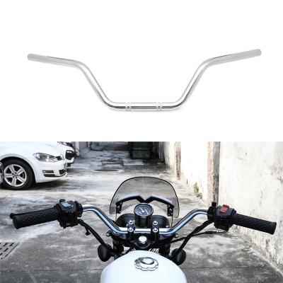 China Retro Motorcycle Iron Steering Control Motorbike Motorcycle Handlebar High Rise Handle Bars for sale