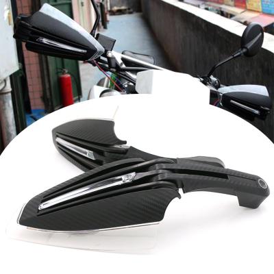 China ABS With Universal Protector LED Turn Signal Hand Guard Hand Guard LED Light Motorcycle Daytime Running Light Motorcycle Handguards for sale