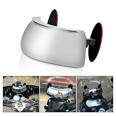 China Universal ABS Motorcycle 180 Degree Blind Spot Mirror Wide Angle Rear View Mirrors For Honda Yamaha Suzuki for sale