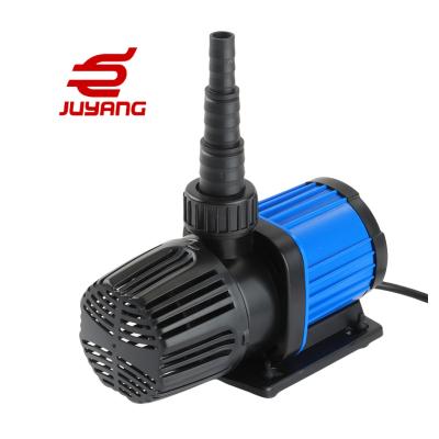 China Anti- Dry Protection JUYANG 4000L/H 35W 24v Aquarium Fish Pond Pump Adjustable Dc Water Pump Fountain Water Pumps Submersible Motor Water Pump for sale