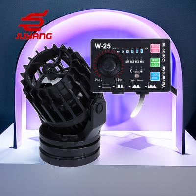 China JUYANG Wave Maker Pump Fish Tank Aquarium DC Wavemaker Submersible Power Power Head Wave Makers With Magnet Suction Base for sale