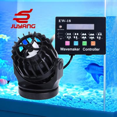 China Viable Aquarium Accessory Electric DC Wave Pump Aquarium Wave Maker Marine Fish Tank Surf Wave Maker Ultra Quiet With Controller for sale