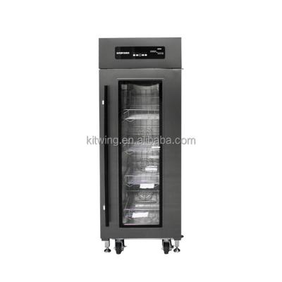 China Disinfect Commercial Hot Air Circulation High Temperature Single Door Computer Panel Disinfection Cabinet for sale