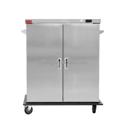 China All thickened polyurethane foam Hot products High quality Hotel Electric Food Heating And Food Warmer Cabinet Trolley for sale