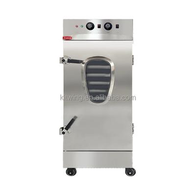 China Manufacturing Plant Stainless Steel Electric Single Door 12 Layers Knob Panel Automatic Steamed Rice Machine for sale