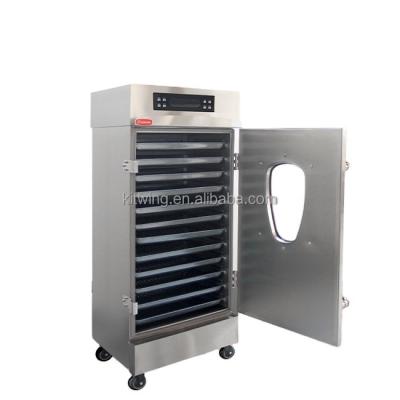 China Restaurant/Factory/School/Canteen Professional Restaurant Kitchen Single Door 12 Trays Electric Gas Rice Steamer for sale