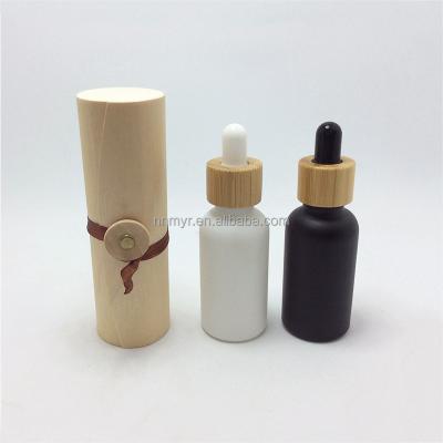 China Premium Quality 30 Ml Natural Bamboo Glass Bottle Essential Oil Dropper Bottle Amber Roll On Bottles 50ml for sale