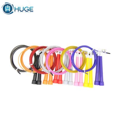 China High Strength Aluminum Alloy All Colors Can Be Customized Chinese Heavy Weight Steel Wire Jump Rope, Speed ​​Jump Rope for sale