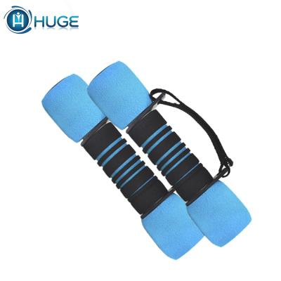 China Fitness Dumbbell Sponge Type With Handle Foam Dumbbell Yoga Pilates Fitness Exercise Accessories for sale