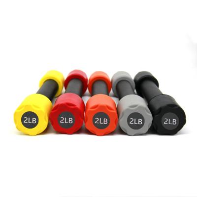 China Diet Shaping Wholesale Dumbbell Youth Sports Combination 2lb Small Foam Dumbbell for sale