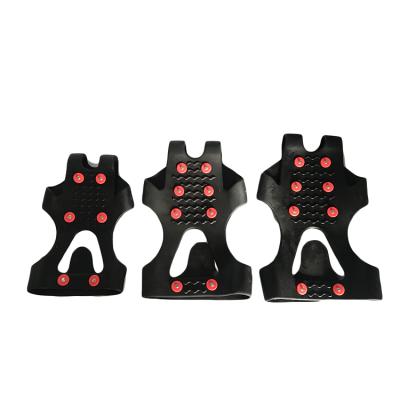 China . Amazon Hot Selling Safety Anti-Slip Shoe Grips Ice Snow Boot Shoe Covers Grips Match Size And Logo Customized for sale