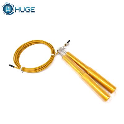 China High Strength Aluminum Alloy Aluminum Alloy Speed ​​Jump Rope Adjustable Weighted Kids Kids Jump Rope/Long Handle Skipping Rope for sale