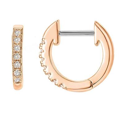 China CLASSIC Diamond Earring Set Silver Jewelry Earring Crystal Mini Huggie Cross Hoop Women Fashion Pearl Gold Stainless Steel Earring for sale