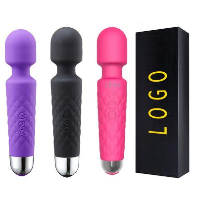 China 20-mode vibration 20 mode G-spot stimulate masajeadores-corporal feeling euphoric massage wand vibrator piernas masajeador for sale