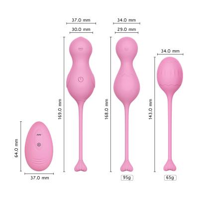 China Real Touch Smelling Winyi 10 Frequency App Egg Vibratorgladiator Two Female Kegel Controlled Outdoor Bulbed Ball Vibrator for sale