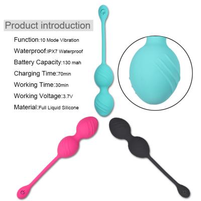 China Double Hip Exerciser Balls for Lady WINYI China Lady WINYI China Silicone 10 Models Vibration BallsTighten Vaginal Ben Wa Kegel Balls Online Sale Touch Geisha for sale