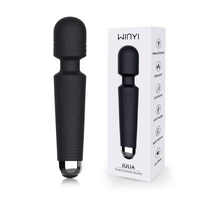 China 20 Modes Vibration Winyi Adult Sex Toys Waterproof Woman Vibrator Toys Stimulator Sex Toys Magic Wand Massager For Women for sale