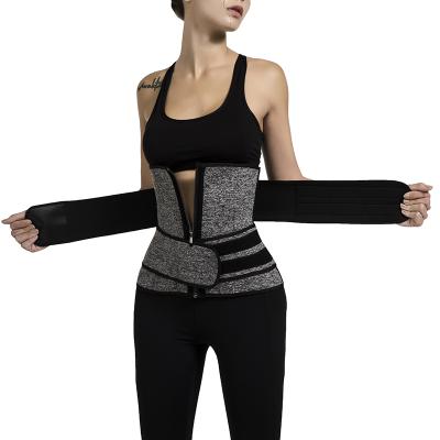 China Back Support Body Sports Slim Belt Trimmer Belts SBR Sweat Waist Slim Belly Band Sweat Belt Workout for sale