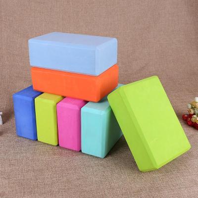 China High Density Yoga Block EVA Foam Yoga Brick and Block One Set Waterproof Gym Yoga Block for sale