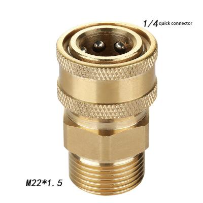 China China-Chic New Pressure Joint Adapters Kit, Quick Connect, Metric Female Swivel to Male Fitting, 4000 PSI for sale