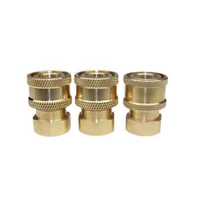 China High Pressure Water Inlet Joint Gun Car Joint Water Intake Copper Joint Copper Quick Coupling Wireless Coupler for sale