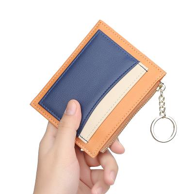 China GS487 New Simple Fashion Men's Multi-Card PU Card Holder Wallet for sale