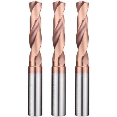 China CNC Process Bits Metal Manufacturer 8mm Tungsten Carbide Cobalt Steel Alloys Twist Drill Bit Set solid tungsten carbide twist drill bits for sale