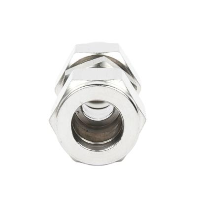 China YAD-LOK Swagelok Type Straight Male Pipe Fittings Union Water Connector for sale