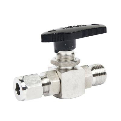 China General Manufacturing YAD-LOK Company Stainless Steel Pneumatic Ball Valve For Gas for sale