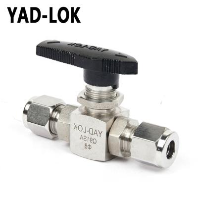 China YAD-LOK Stainless Steel General High Quality Normal Temperature Vacuum Ball Valve for sale