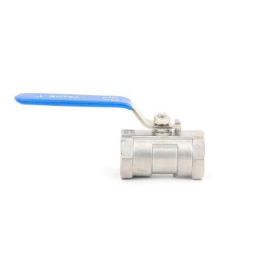 China General Stainless Steel BSP 1 PC Female Ball Valve for sale