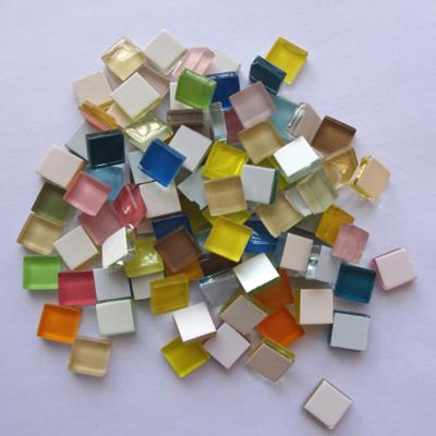 China Modern Irregular Glass Crystal Mosaic Tile DIY Craft for sale