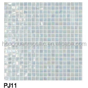 China Whole Wall Decorative Mirror Glass Mosaic Tile Pebble Parquet Sale Slab Glass Brick Glass Mosaic Slab for sale