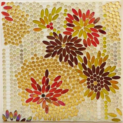 China Farmhouse NeoGlass Glass Mosaic With Sici Style for sale