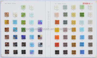 China Sample Outdoor Mosaic Book Hot Melt For Mosaic Kit for sale