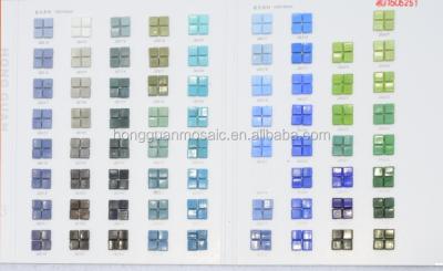 China Swimming Pool Outdoor Chinese Glass Mosaic 10*10mm for sale