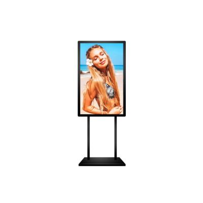 China 43 Inch Outdoor Advertising Aluminum Led Window Display Smart High Brightness Store Window Digital Signage for sale