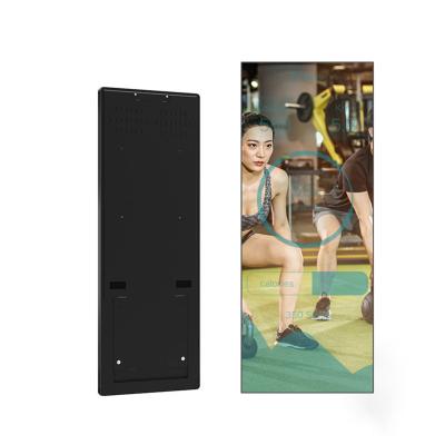 China Chinese Factory Magnifying 32/43 Inch Touch Screen Smart Mirror Screen Home Fitness Workout Mirrors for sale