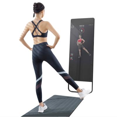 China Factory direct touch screen luminous home workout mirrors smart touch screen fitness mirror for sale