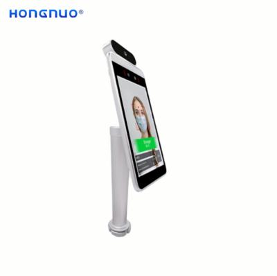 China Thermal Image Face Recognition Temperature Checking Device Intelligent Fever Updraft Facial Scanner for sale