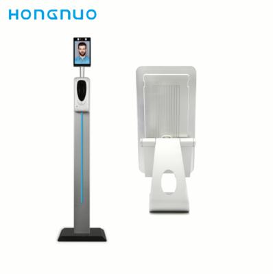 China 8 Inch Face Recognition Device Thermometer Measurement Detection Biometric AI Smart AI Thermal Image Barcode for sale