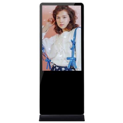 China Androidfloor 43 Inch Indoor Custom Touch Screen Kiosk Standing Advertising Display Media Player Digital Signage for sale