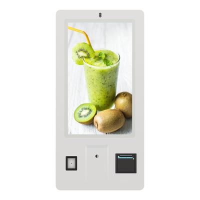 China Indoor Floor Stand LCD Multi Touch Screen Check In Kiosk Floor POS Kiosk Ticket With 10years Camera Experience Factory for sale