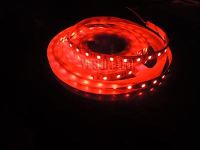 China Epistar Chip SMD 5050 Red Interior LED Light Strips 14.4W IP20 With 120 Degree Lens for sale